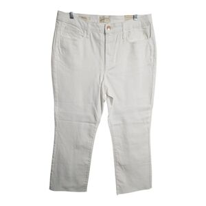 Universal Thread Ankle Bootcut Vintage Stretch Raw Hem Casual Boho Jean‎ 12